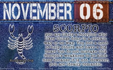 sterrenbeeld 6 november|November 6 Birthday Zodiac: All About Scorpios Born on this Day